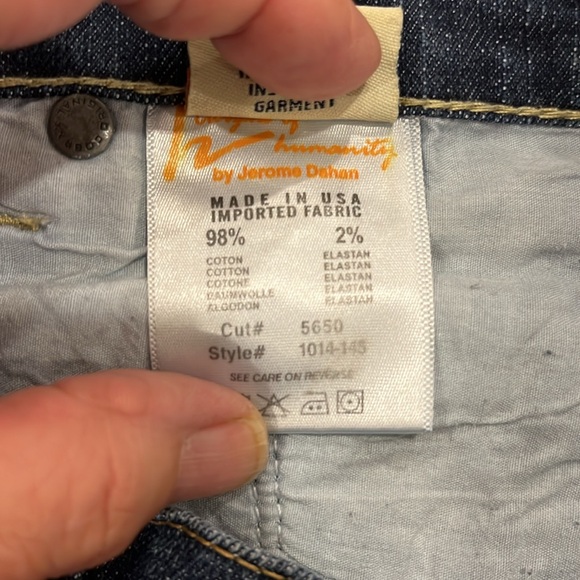 Citizens of Humanity Amber Stretch High Rise Bootcut blue cotton blend jeans - Picture 14 of 16